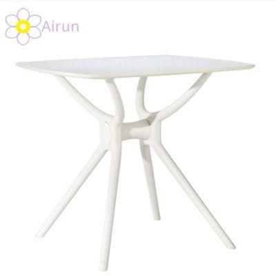 Nordic Minimalist Dining Table Small Apartment Negotiation Table Modern Cafe Square Table Hotel Leisure Table