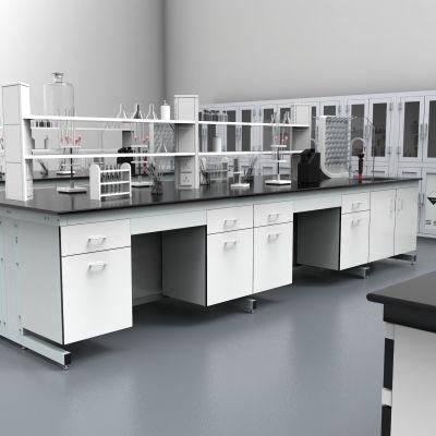 Fashion Bio Steel Laboratory Furniture with Cover, Wholesale Biological Steel Lab Bench with Sheet/