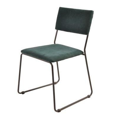 Wholesale Design Room Furniture Nordic Velvet Modern Luxury Fabric Dining Chairs