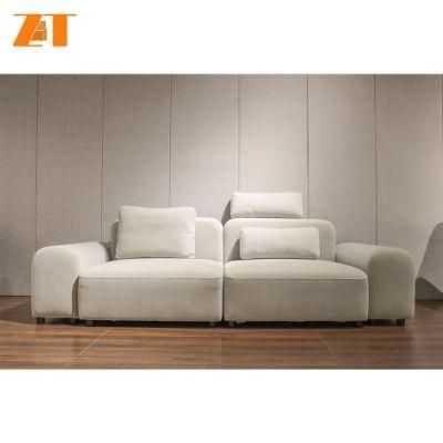 Home Foldable Antique Nordic Lounge Gray Fabric Couch Cover Sofa Living Room Furniture Sofa Set