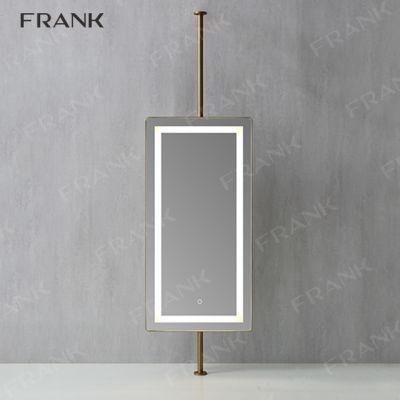 Long Glass Salon Furniture Bathroom Mirror with Metal Frame