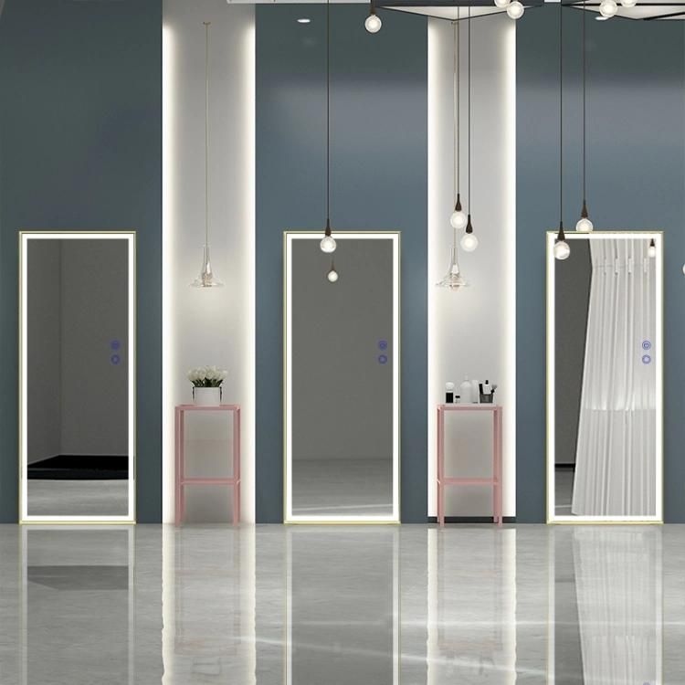 LED Illuminated Dressing Mirror Hotel Modern Rectangle Large Full Length