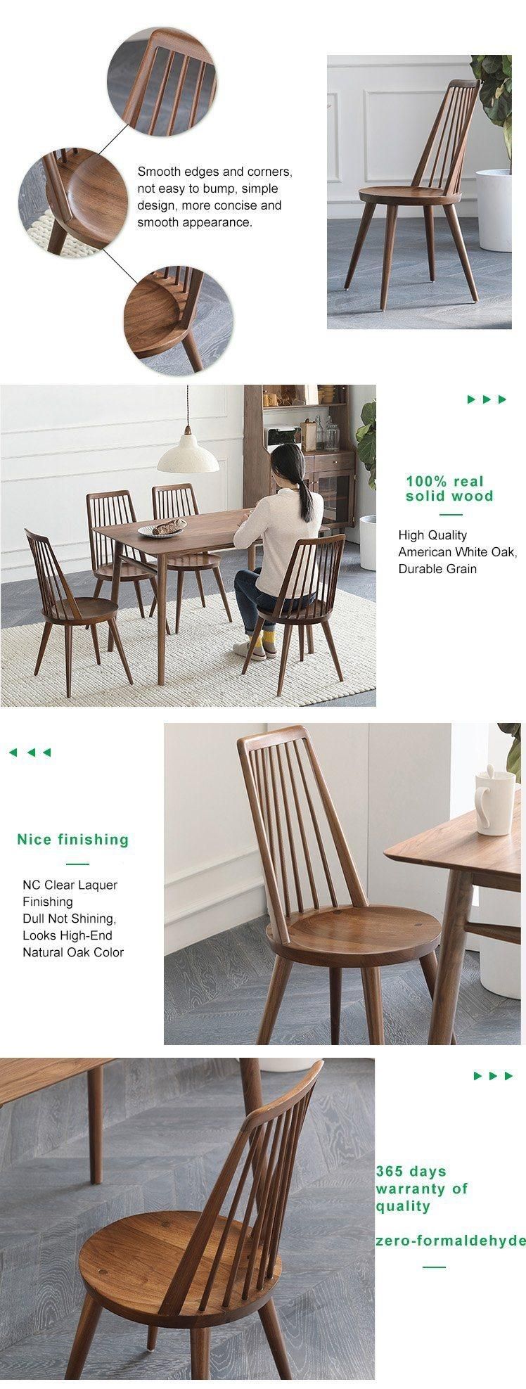 Furniture Modern Furniture Chair Home Furniture Wood Furniture Modern Interior Design Luxury High Back Leisure Wood MID Century Dining Room Chair