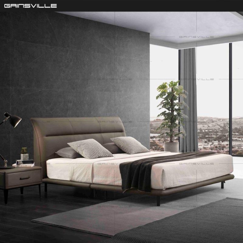 Italy Fashion Modern Furniture Bedroom Furniture Bed Sofa Bed Upholstered Bed