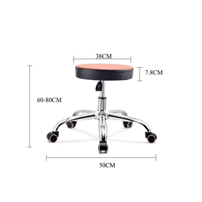 Round Seat High Bar Stool with Footring Bar Chair