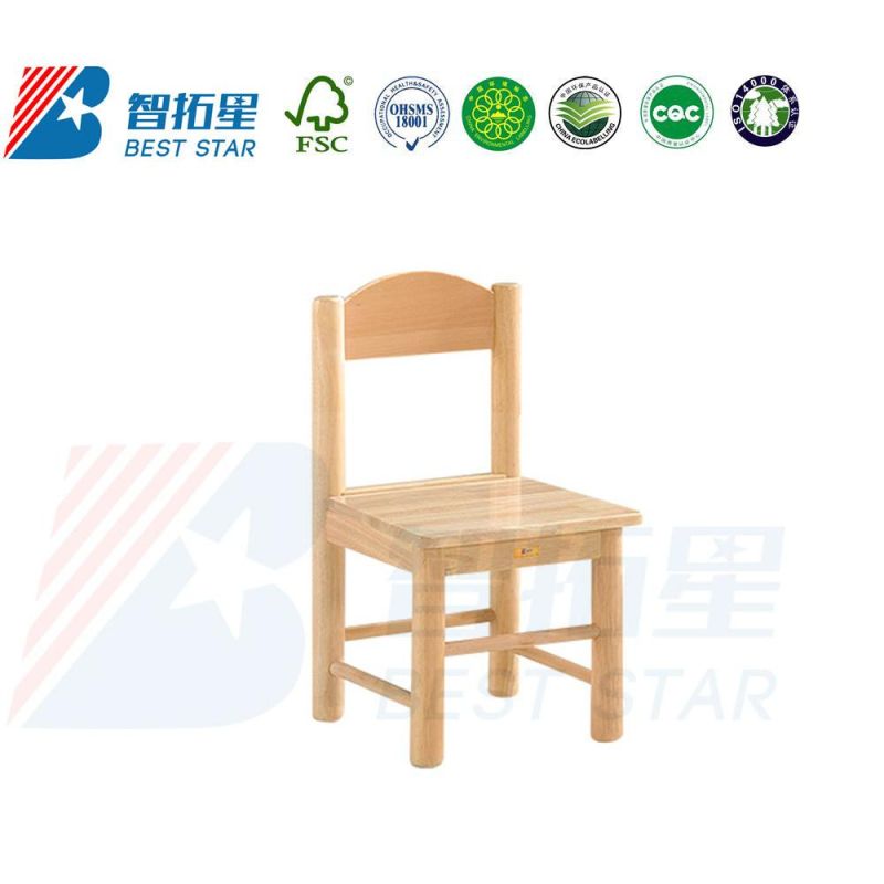 Kid′s Stackable Wooden Chair. School Furniture Student Chair, Preschool and Kindergarten Chair, Day Care Chair