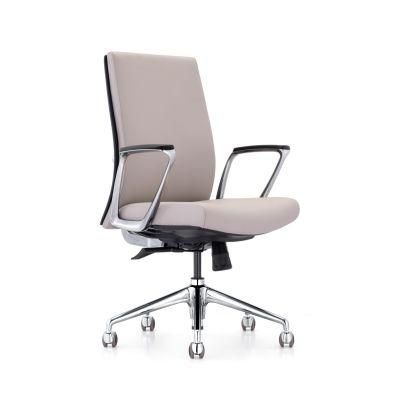 Zode Office Staff Swivel Leather Chairs Modern Ergonomic Executive Office Chairs