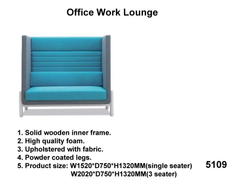 Modern Furniture Soft Fabric Seating Office Work Lounge Acoustic Seating & Booths