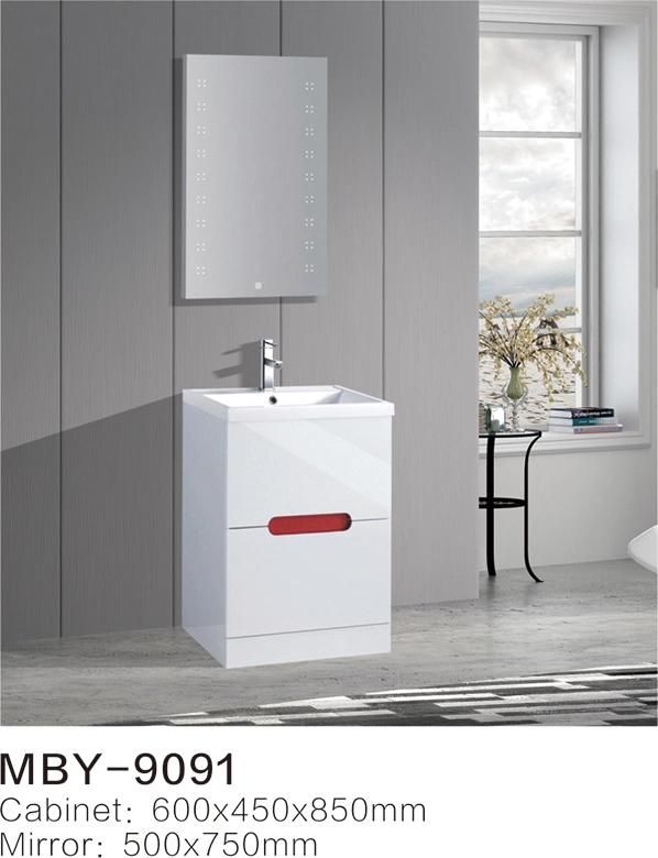 PVC Bathroom Cabinet with LED Mirror