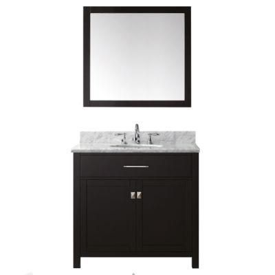 New Black Simple Floor Type Bathroom Cabinet