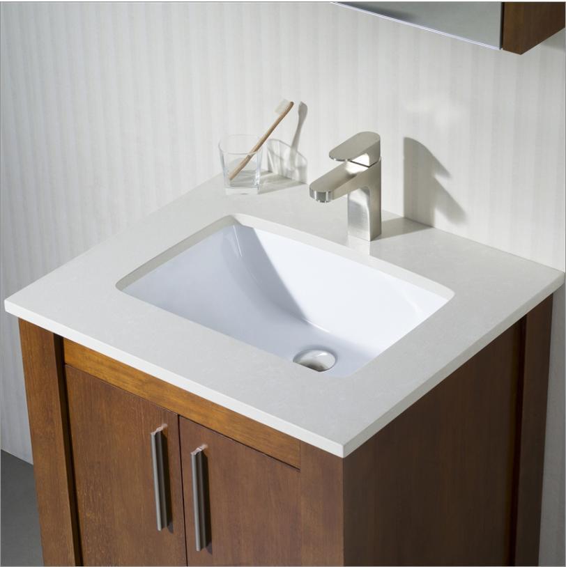 Modern Bathroom Cabinet with Ceramics Top