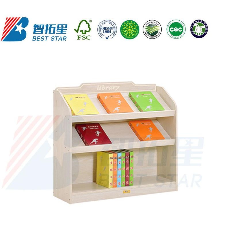 Movable Double Side Bookshelf Book Organizer