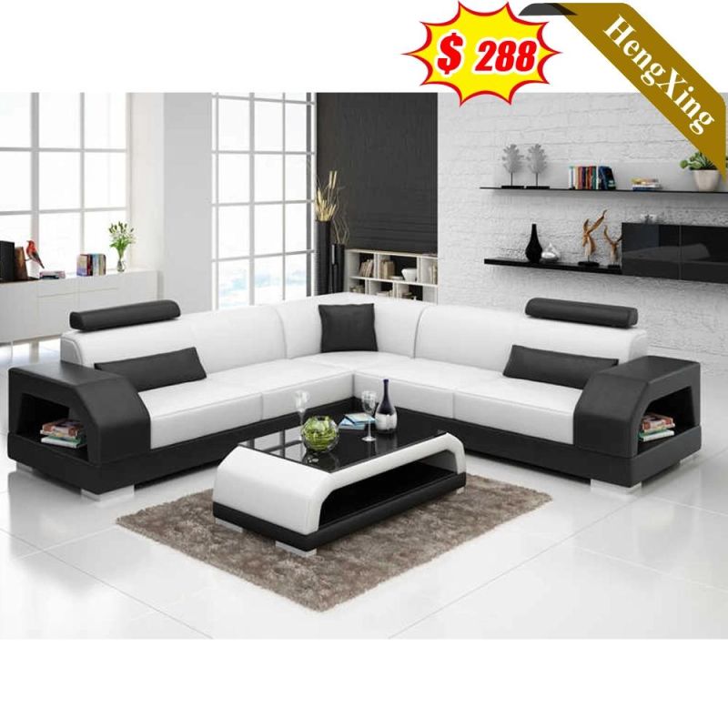 Hot Sale Simple Design Factory Direct Wooden Home Furniture Living Room Sofas Office Living Room L Shape Function Sofa Bed Set