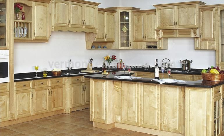 European Style Modern Kitchen Cabinets Furniture Factory