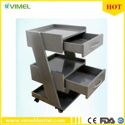 Mobile Stainless Steel Dental Cabinet Modern Medical Hospital Clinic Furniture