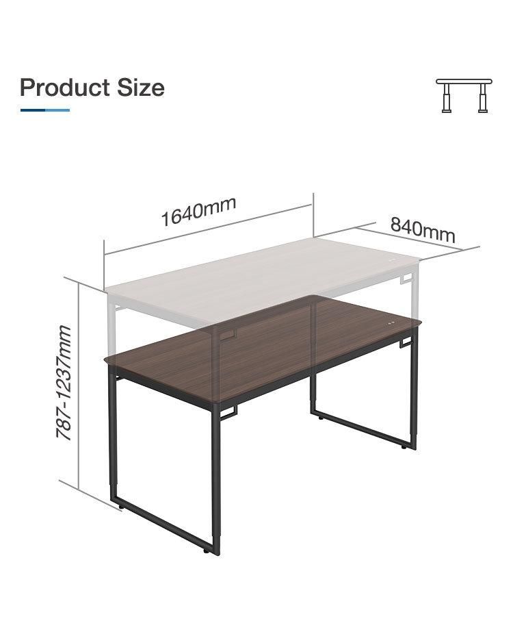 Modern Design Carton Export Packed Computer Table Adjustable Office Desk