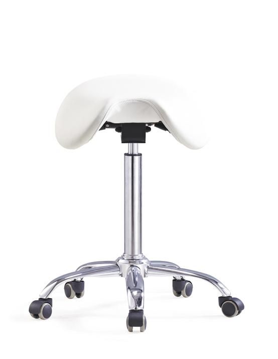 Hot Sell Ergonomic Saddle Stool Office Chair with Adjutable Backrest