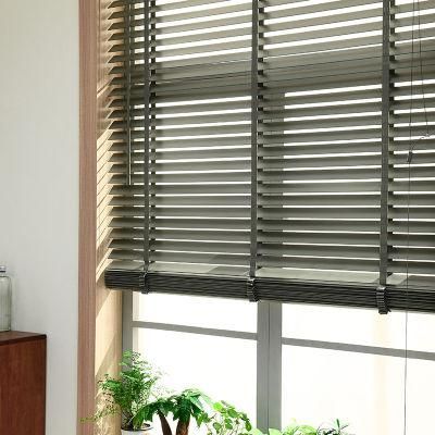 35mm Slat Basswood Venetian Blinds with String Ladder