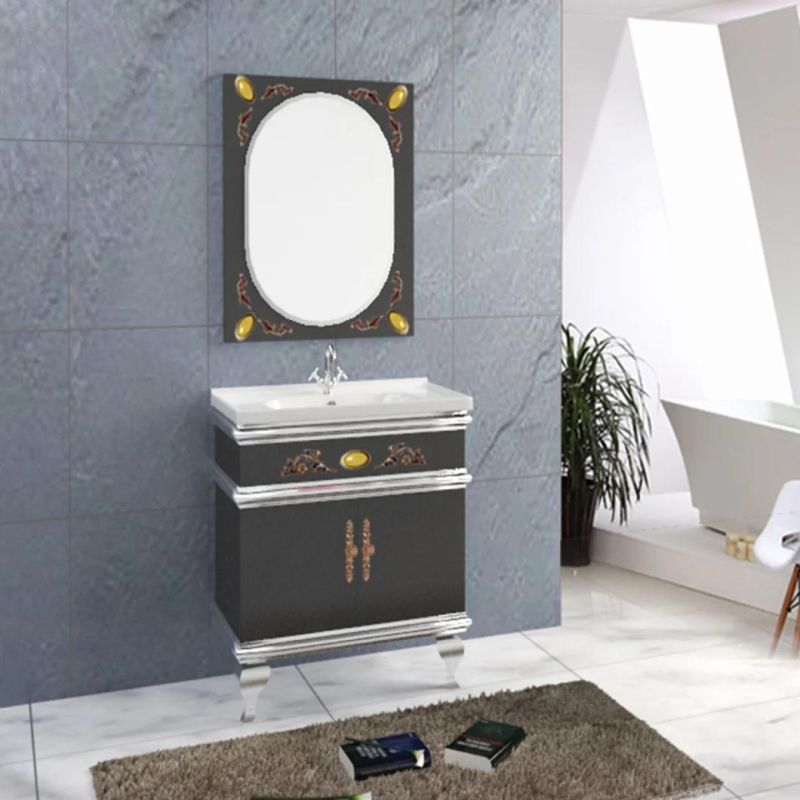 Floor Steel Luxury Modern Home Hotel Toliet Storage Bathroom Furniture