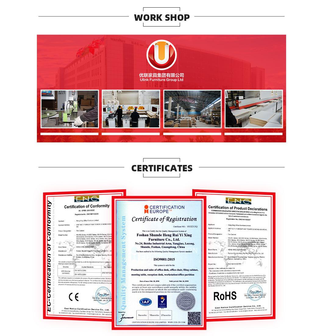 Square Disassembly Wood Home Furniture with CE Certification