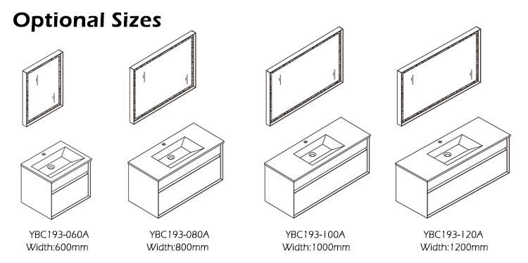 Fashion Ceramics Modern Goldea Hangzhou Bathroom Cabinets Vanities Basin Cabinet Vanity Furniture