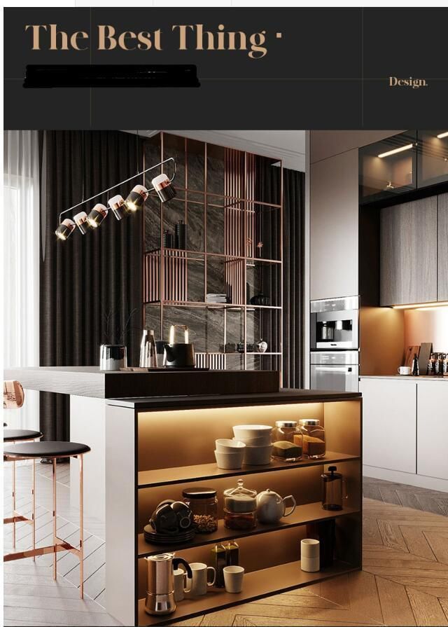 Modern Cabinet Kitchen Furniture with Island