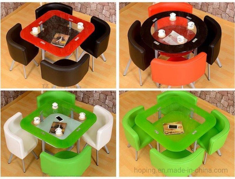 Fluorescent Green Kitchen Table Chair Set Dining Room for Small Spaces Table Dinner Table Home Furniture Rectangular Modern Small Furniture