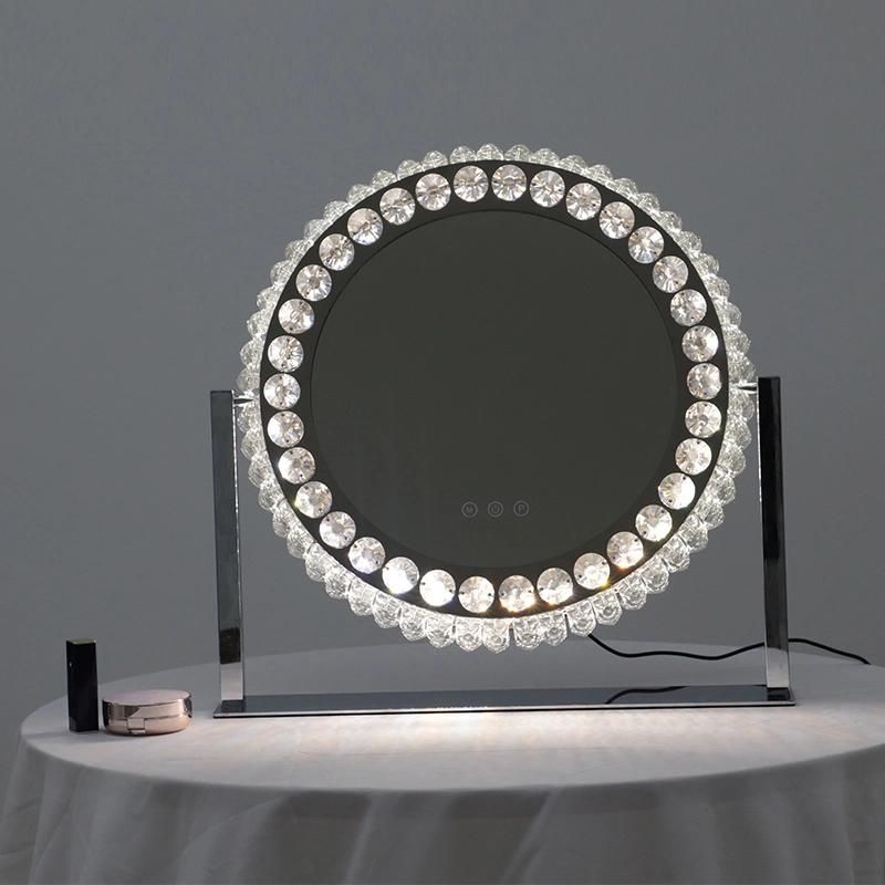 Factory LED Crystal Vanity Mirror with Light for Makeup