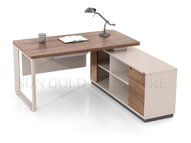 Modern Computer Table Photos Metal Frame Office Desk Furniture (SZ-ODB320)