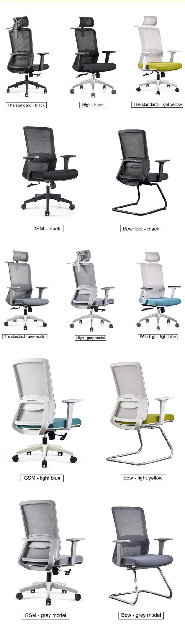 Wholesale Home Gaming Leisure Modern Swivel Executive Office Ergonomic Chair