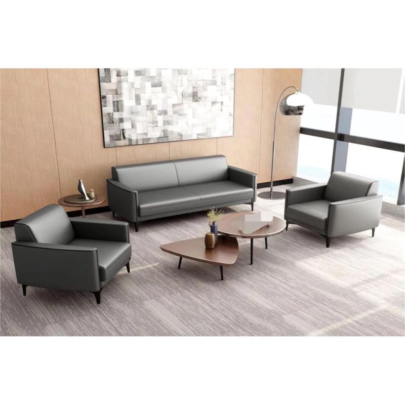 Luxury Office Furniture Living Room Fabric Leather Sofas (SZ-SF829)