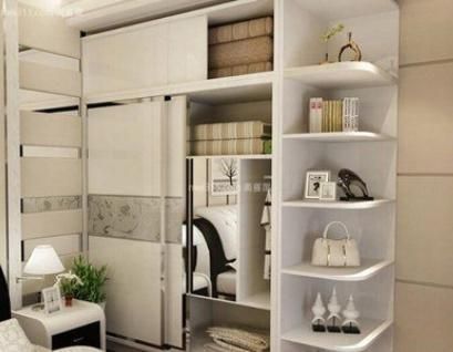 Modern /Simple Wardrobe/Light Luxury Bedroom Wooden Combination Wardrobe/Panel Furniture