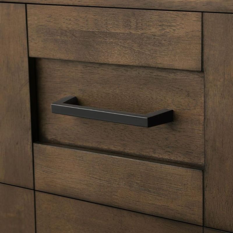 Simple Design, High Quality Solid Wood Storage Bathroom Cabinet