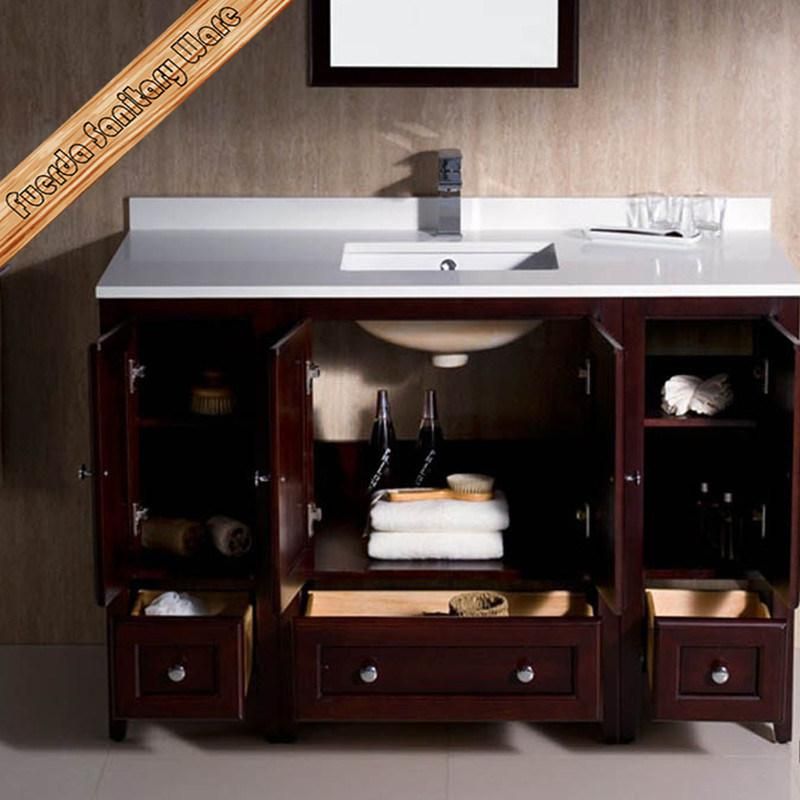 Fed-1069 48 Inch Best Selling Cherry Finishing Modern Bathroom Furniture