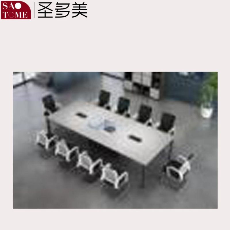 Modern Minimalist Rectangular Negotiating Table Conference Table