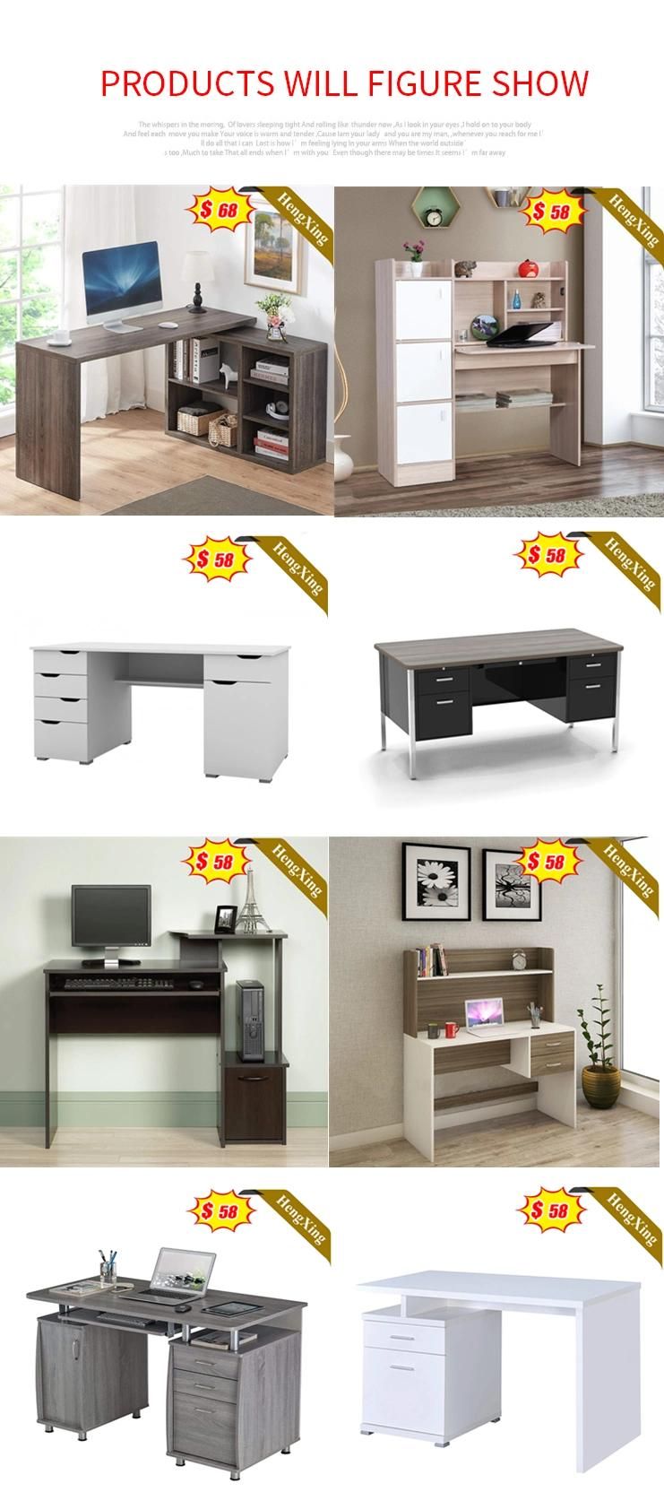 Factory Wholesale Black Computer Table Bookcase Bedroom Furniture Set Office Desk