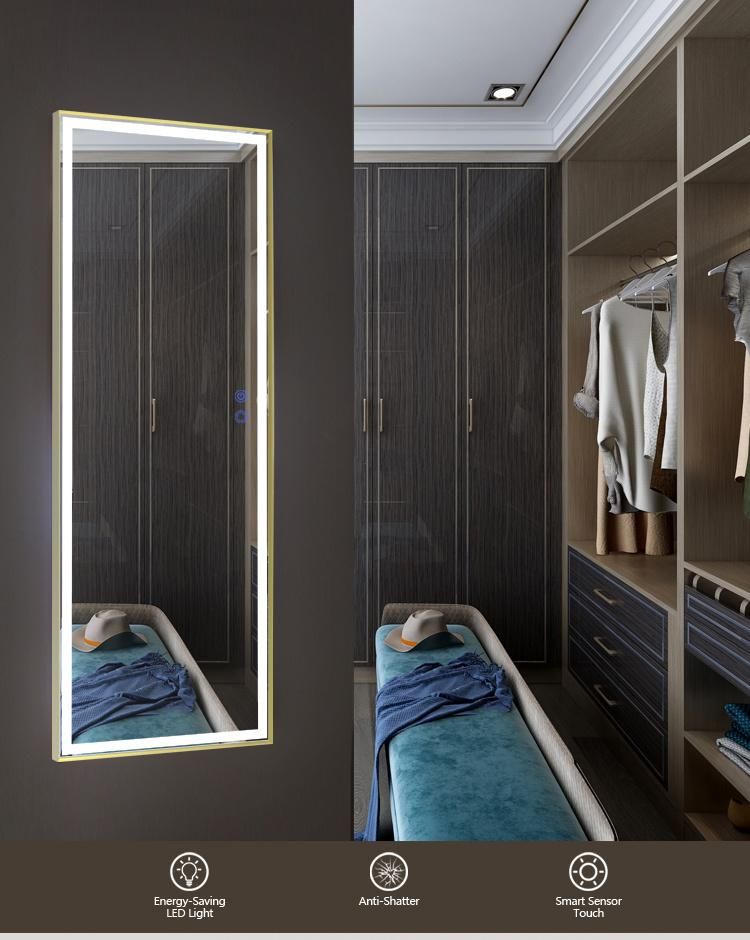 Popular LED Full Length Mirror for Dressing