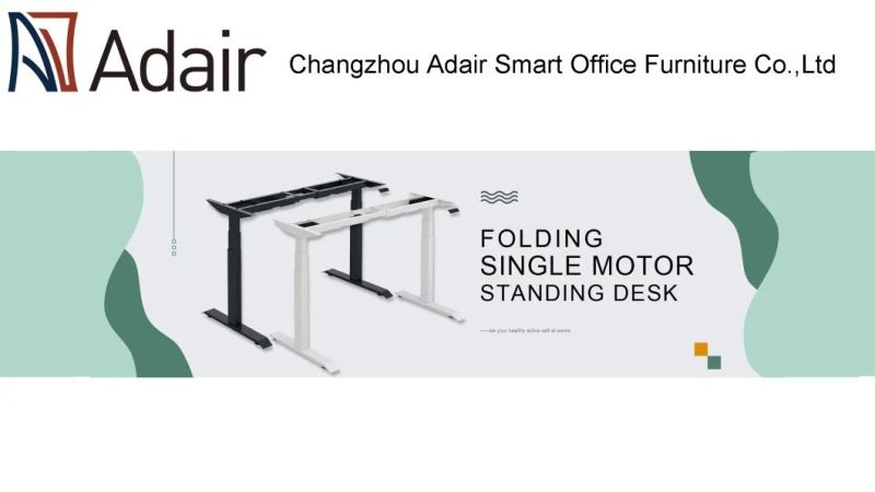 3 Legs L Shape Ergonomic Executive Height Adjustable Standing Desk