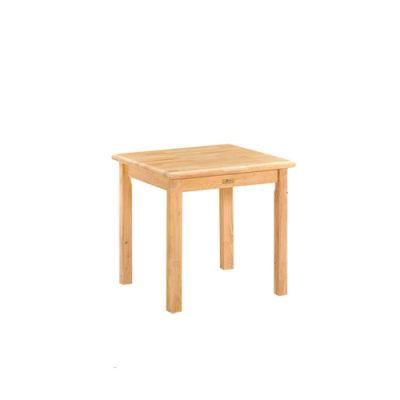 Kindergarten Study Classroom Table, Children Wood Home Table, Preschool Game Square Kids Table