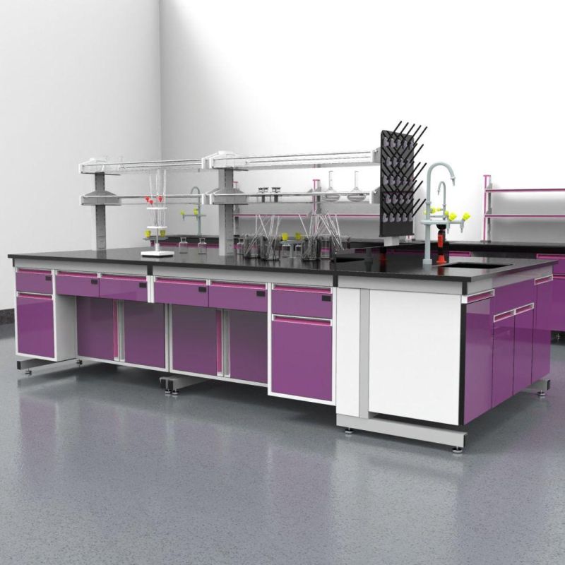 Factory Direct Sale Biological Steel Horizontal Laminar Flow Lab Clean Bench, Hot Selling Bio Steel School Lab Furniture/