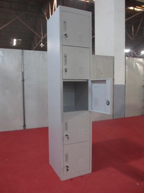 Modern Vertical Locker Student Wardrobe Office Steel Storage Locker Gym Locker