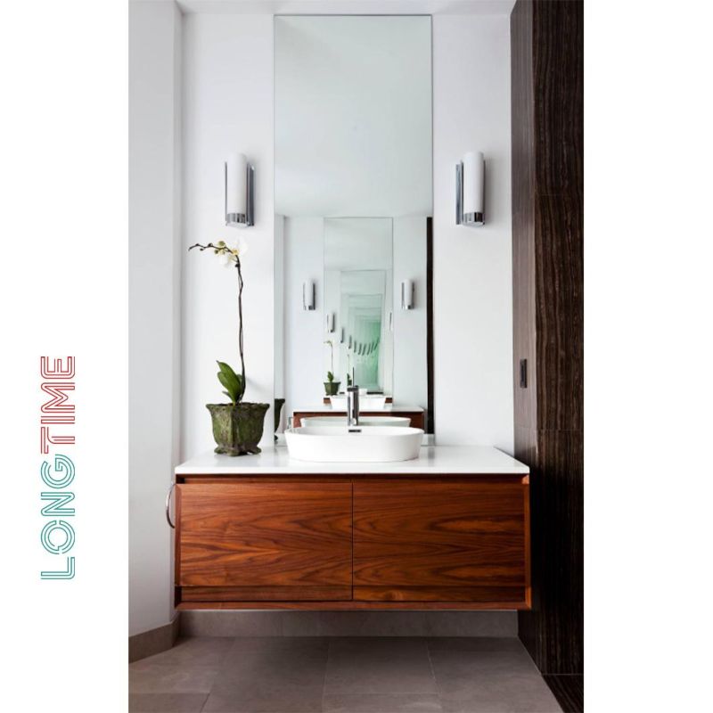 Modern Simple Solid Wood Toilet Bathroom Cabinet