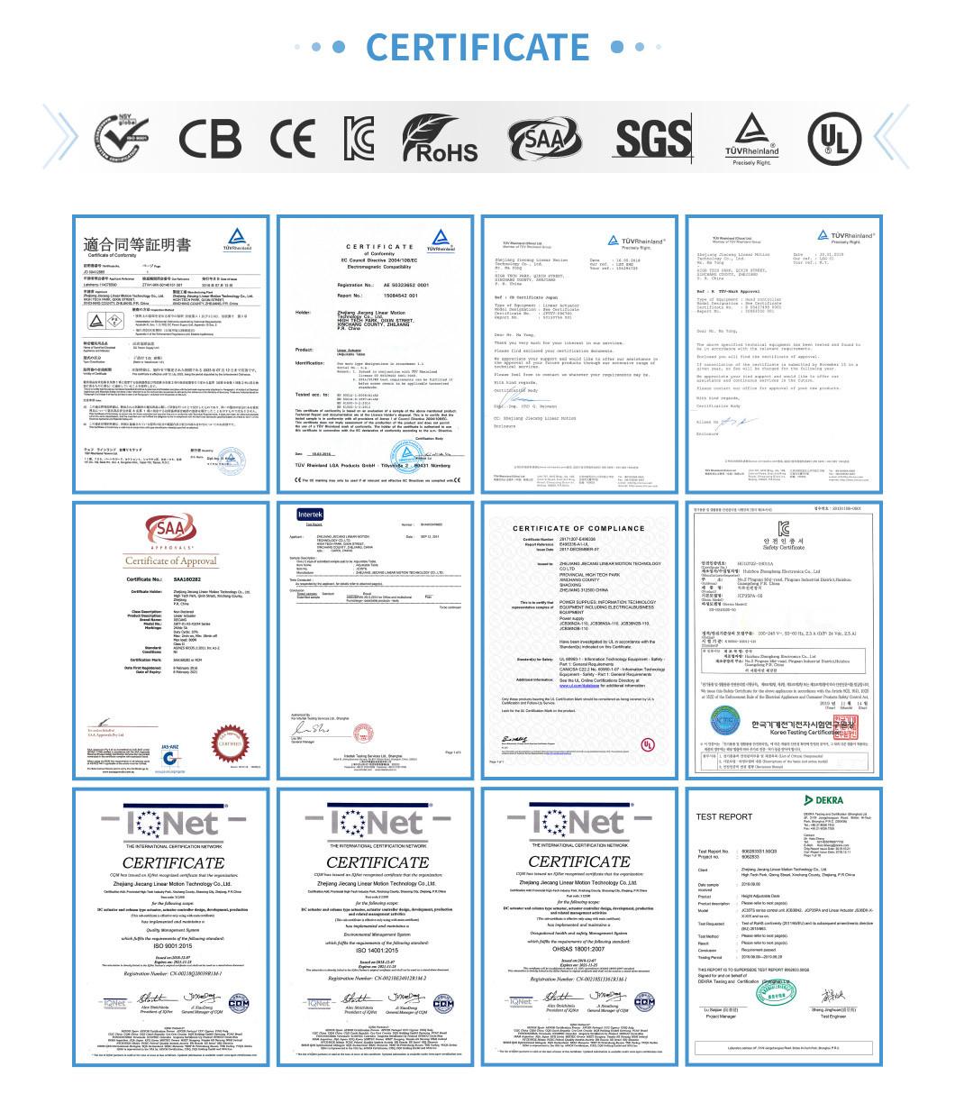 CE Certification Anti-Collision Safety Protection Modern Furniture Jc35to-S33s Standing Desk