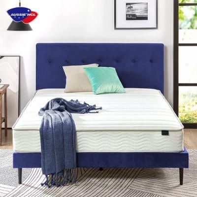 The Best Factory Aussie Roll Sleep Well King Double Full Size Mattresses Modern Gel Memory Foam Innerspring Mattress in a Box