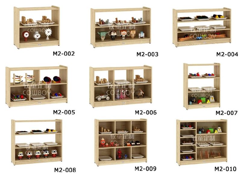 New Design High Quality Reading Room Customized Bookshelf for Preschool