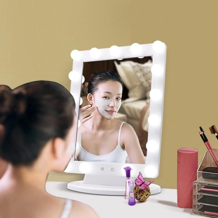 Top Seller Hollywood Vanity Full Makeup Mirror with LED Light Bulbs