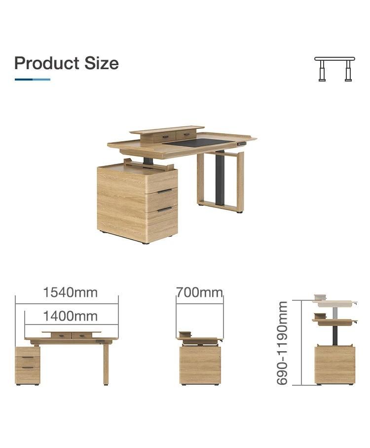 Good Service Modern Design CE Certified Chinese Furniture Fuan-Series Lifting Table