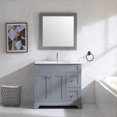 New Grey Waterproof Home Decorative Bathroom Cabinet