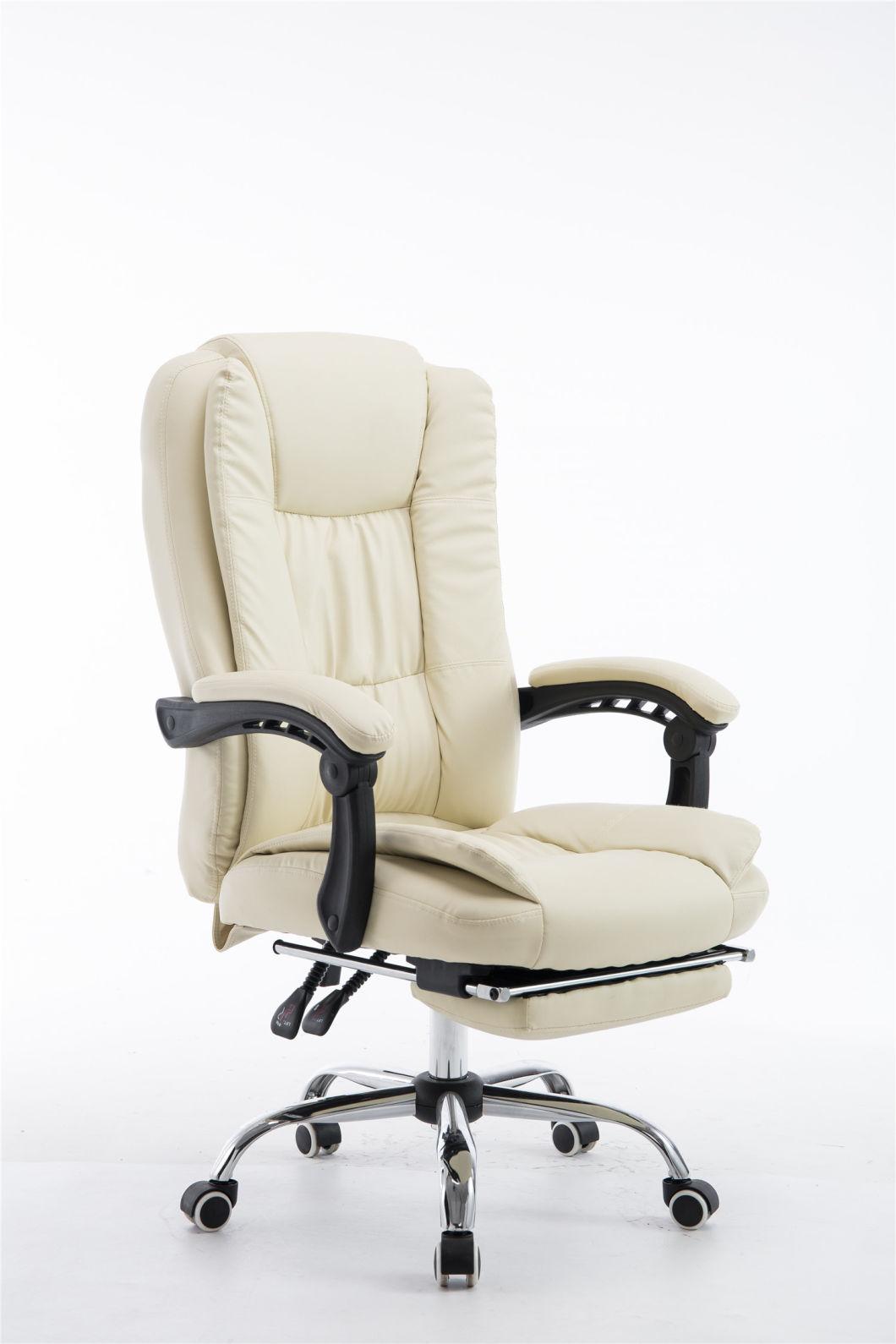 European American Market Popular PU Leather Office Chair High Back Swivel Executive for Office and Home Use Manager Innovative Design Furniture