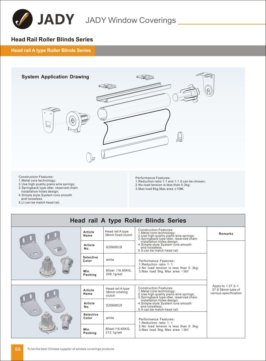 Hot Selling Deceleration Shutter Blinds for Window Blinds